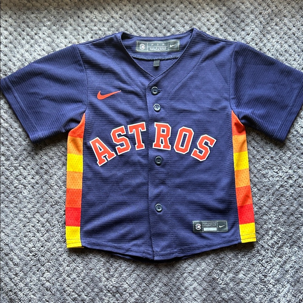 Houston Astros Nike Preschool Alternate Team Jersey – Navy